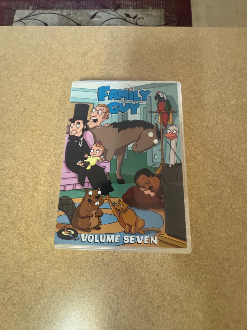 Family Guy Volume Seven DVD - Colorful Cartoon Cover